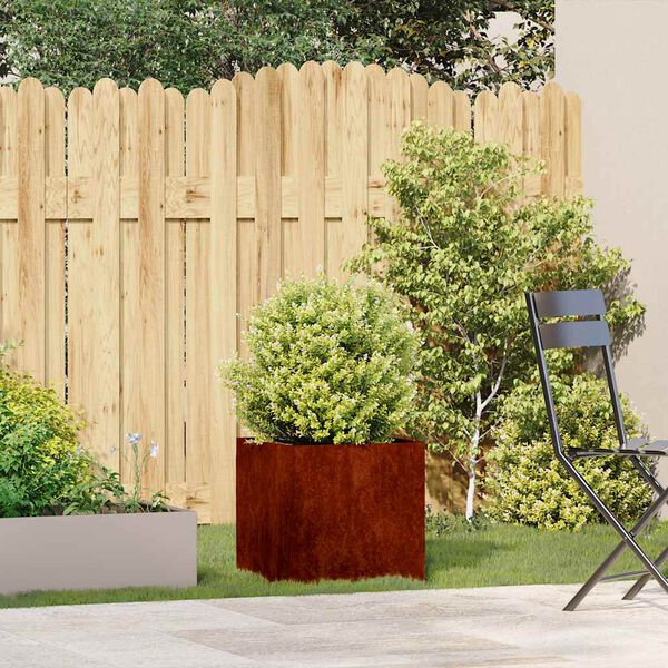 vidaXL Gr&oacute;&eth;urker Ry&eth;litur 40x40x40 cm Ve&eth;urst&aacute;l