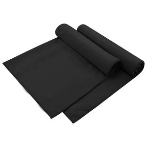 vidaXL &Uacute;ti St&oacute;la Handkl&aelig;&eth;i 2 pcs Svartur 130 x 60 cm