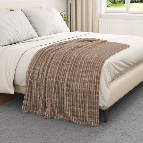 vidaXL &THORN;eppi 6 pcs &Uacute;lfur 150 x 130 cm Fl&iacute;s