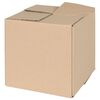 vidaXL Faldandi Kassi 50 pcs N&aacute;tt&uacute;rulegur 20 x 20 x 20 cm Pappi