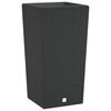 vidaXL Gr&oacute;&eth;urker me&eth; Lausum Innri Potti Reykgr&aacute;tt 21/49 L PP Rattan