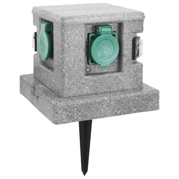 vidaXL &Uacute;tifj&ouml;ltengi me&eth; Lj&oacute;snema Plast