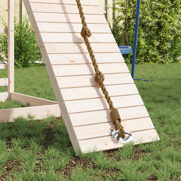 vidaXL Klifur&oacute;pur Br&uacute;nn 305 cm N&aelig;lon