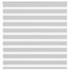 vidaXL Zebra Gard&iacute;na Lj&oacute;sgr&aacute; 150x150cm Efni Breidd 145,9cm P&oacute;l&yacute;ester