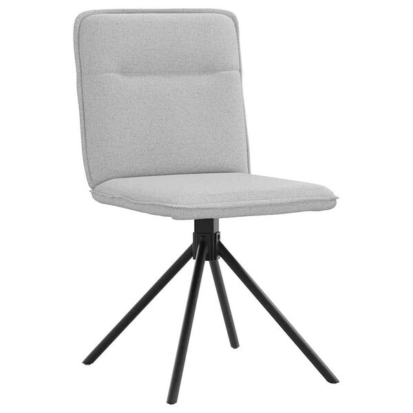 vidaXL bor&eth;stofust&oacute;lar 2 stk Cloud Grey Efni