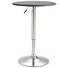 vidaXL Barbor&eth; Svart 60 cm &THORN;verm&aacute;l MDF