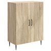 vidaXL Vi&eth;beinteyfla Sonoma eikarlitur 66 x 34,5 x 89,5 cm