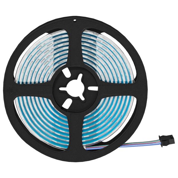 vidaXL LED strimill 2 pcs Svartur og gegnheill 210 x 0,8 x 0,3 cm