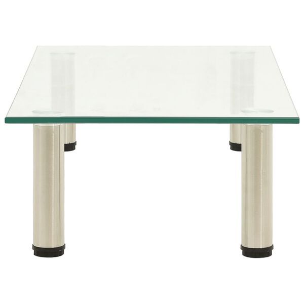 vidaXL Sj&oacute;nvarpsstandur Gl&aelig;r 60x35x17 cm Hert Gler