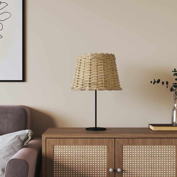 vidaXL Lampaskermur Br&uacute;nn &Oslash;30x20 cm V&iacute;&eth;it&aacute;g