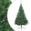 vidaXL H&aacute;lft Gervij&oacute;latr&eacute; me&eth; Standi Gr&aelig;nt 210 cm PVC