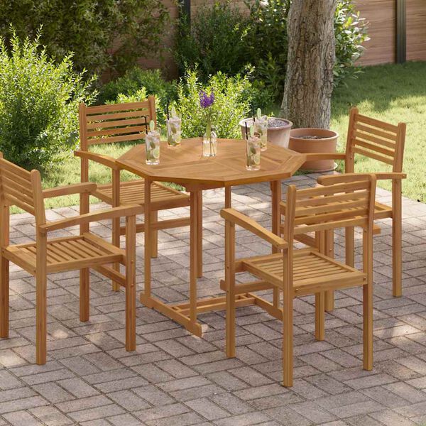 vidaXL Bor&eth;plata 90x90x2,5 cm &Aacute;tthyrnd Gegnheilt Beyki