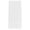 vidaXL Garnogard&iacute;na me&eth; gluggatj&ouml;ldum Bl&oacute;m Hv&iacute;tt 260x200cm P&oacute;l&yacute;ester