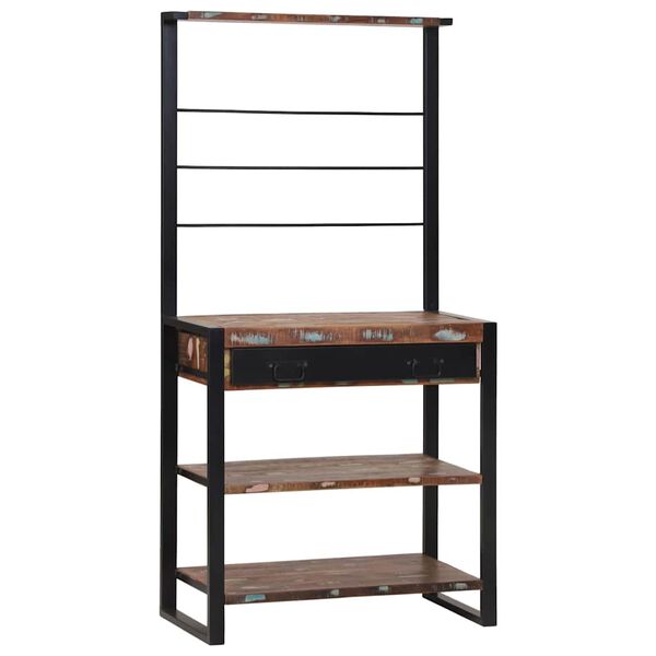 vidaXL Eldhúshilla Marglitur 80 x 40 x 160 cm