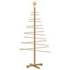 vidaXL Vi&eth;ar j&oacute;latr&eacute; me&eth; standi Br&uacute;nn 150 cm bamboo