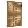 vidaXL Gar&eth;hli&eth; 85x125 cm &uacute;r corten st&aacute;li, ferkanta&eth;