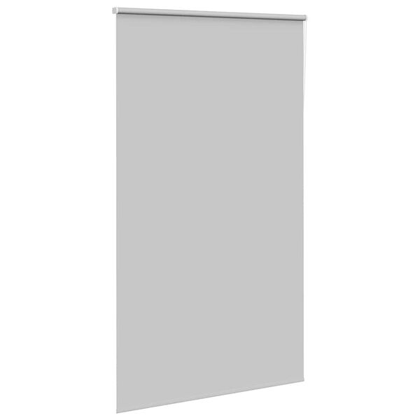 vidaXL R&uacute;llugard&iacute;nur Blackout lj&oacute;s gr&aacute;r 140x210 cm Efni Breidd 136,6cm