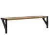 vidaXL Vegghyllur 2 pcs Artisan Eik 60 x 15 x 15,5 cm Samsettur vi&eth;ur