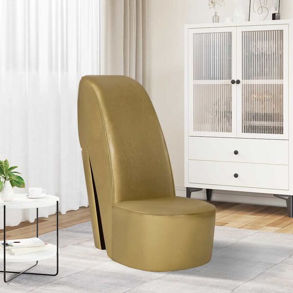 vidaXL H&aacute;h&aelig;last&oacute;ll Gylltur Gervile&eth;ur