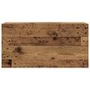 vidaXL Baðherbergi Veggskápur Old Wood 80x25x40 cm Engineered Wood