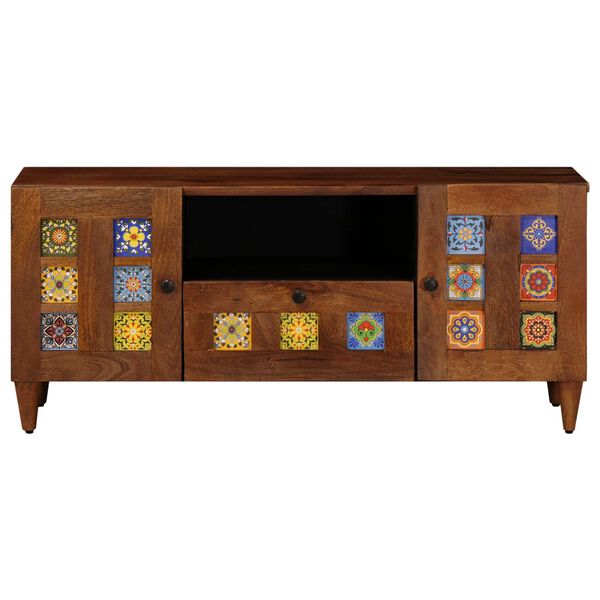 vidaXL Sj&oacute;nvarpssk&aacute;pur Valhnota 105 x 33 x 46 cm Hart mang&oacute;tr&eacute;