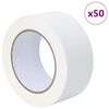 vidaXL M&aacute;lara Maskeringar T&Yacute;PUR 50 pcs Hv&iacute;tt 50mm x 50m Papp&iacute;r