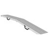 vidaXL Folding Ramp 200kg &aacute; hverja ramp Silfur 186 x 23 x 4,5 cm