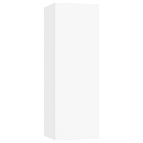 vidaXL Sj&oacute;nvarpssk&aacute;pur Hv&iacute;tur 30,5x30x90 cm Samsettur Vi&eth;ur