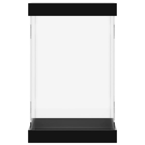vidaXL Sýningarkassi Gegnsætt 14x14x22 cm Akrýl