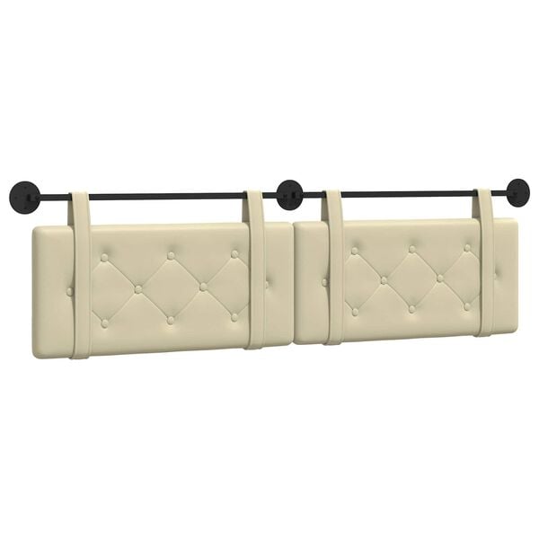 vidaXL Hengisk&aacute;li Vegghengt Rj&oacute;malitur 170 x 55 x 5 cm Gervile&eth;ur