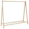 vidaXL Fatarekki me&eth; Hillum 106x34x102 cm Bambus