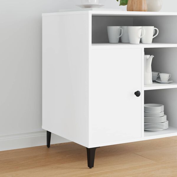 vidaXL F&aelig;tur fyrir h&uacute;sg&ouml;gn 12 pcs Svartur 5,5 x 5,5 x 10 cm J&aacute;rn