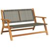 vidaXL Gar&eth;sm&iacute;&eth;ar Gr&aacute;r 122 x 78 x 73 cm Hrein akas&iacute;utr&eacute;