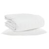 vidaXL 2-in-1 Duvet me&eth; kodda 2 pcs Hv&iacute;tt D&uacute;nfja&eth;rir