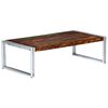 vidaXL S&oacute;fabor&eth; 120x60x35 cm Gegheill Endurn&yacute;ttur Vi&eth;ur