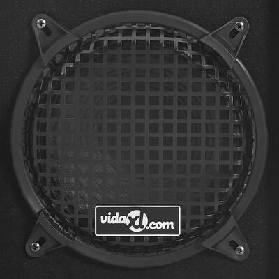 vidaXL Professional Passive Hi-Fi Sviðshátalarar 2 stk 800 W Svartir