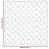 vidaXL Full &aacute;rs d&yacute;na M&oacute;gr&aacute;r 200 x 220 cm Microfiber og Teddy f&oacute;&eth;ri&eth;