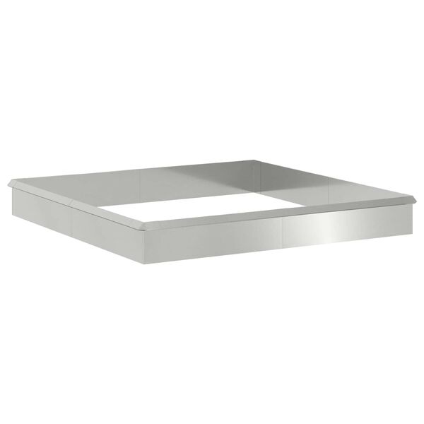 vidaXL Sniglagir&eth;ingar 12 pcs Silfur Galvaniserad st&aacute;l