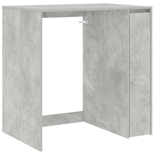 vidaXL &THORN;vottav&eacute;lask&aacute;pur concrete 87 x 60 x 89 cm Samsettur vi&eth;ur