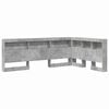 vidaXL Geymslu h&ouml;f&eth;ah&ouml;gg me&eth; hillu Steingri&eth; 207,5 x 137,5 x 76,5 cm