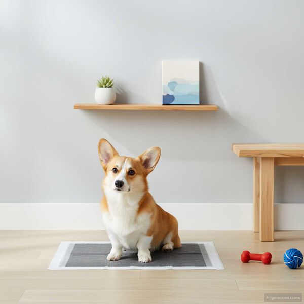 vidaXL Efnish&aacute;&eth; hundap&uacute;&eth;i 50 pcs Svartur og Hv&iacute;tt 90 x 60 cm