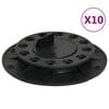 vidaXL Stillanlegar Undirst&ouml;&eth;ur fyrir Pall 10 stk. 20-30 mm