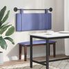 vidaXL Hengisk&aacute;li Vegghengt Einlita Jeansbl&aacute;r 110 x 55 x 5 cm d&uacute;kur