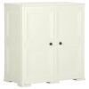 vidaXL Plastsk&aacute;pur 79x43x85,5 cm Vi&eth;arh&ouml;nnun Rj&oacute;mahv&iacute;tur