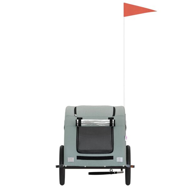 vidaXL G&aelig;lud&yacute;ravagn fyrir Hj&oacute;l Gr&aacute;r Oxfordefni & J&aacute;rn