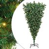vidaXL Speglama&eth;ur Gervi Fyrir-l&iacute;tinn J&oacute;latr&eacute; Gr&aelig;nn 180 cm PVC