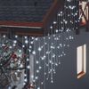 vidaXL LED Gr&yacute;lukertaser&iacute;a 10m 400 LED Hl&yacute;tt-hv&iacute;t 8 A&eth;ger&eth;ir