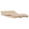 vidaXL S&oacute;lbekkur 205x110x31,5 cm Gegnheil Fura