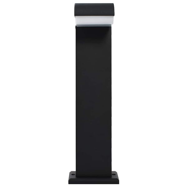 vidaXL &Uacute;tilj&oacute;s LED Lampi 9 W Svart Spor&ouml;skjulaga