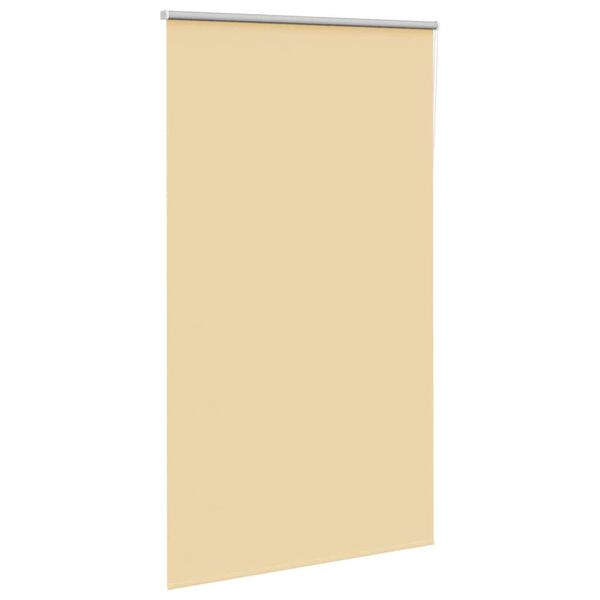 vidaXL R&uacute;llugard&iacute;nur Blackout Beige 140x230 cm Efni Breidd 136,6 cm